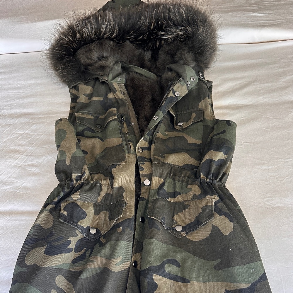 Overland Reversible Fur Vest